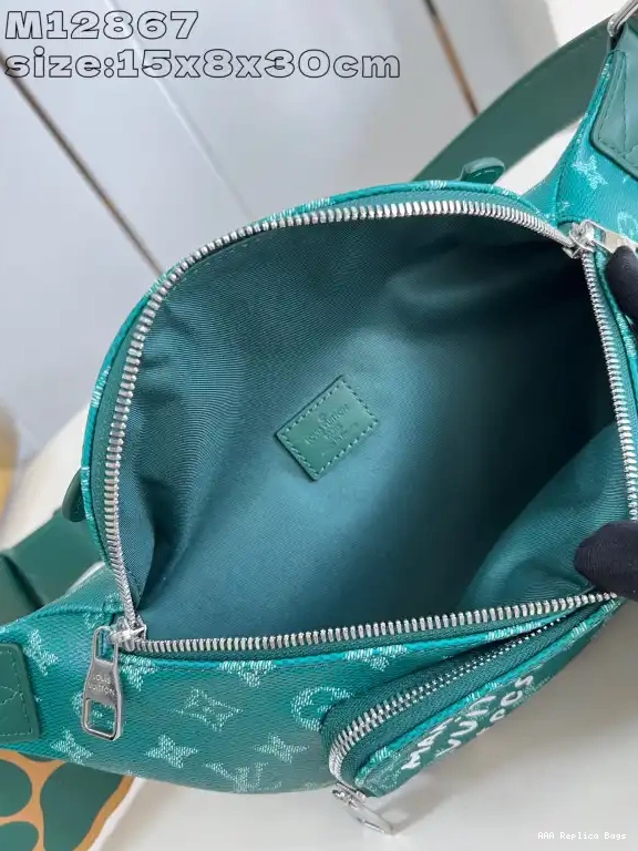 Aaa replica ru Rush Bumbag-30*15*8CM LOUIS VUITTON 0516